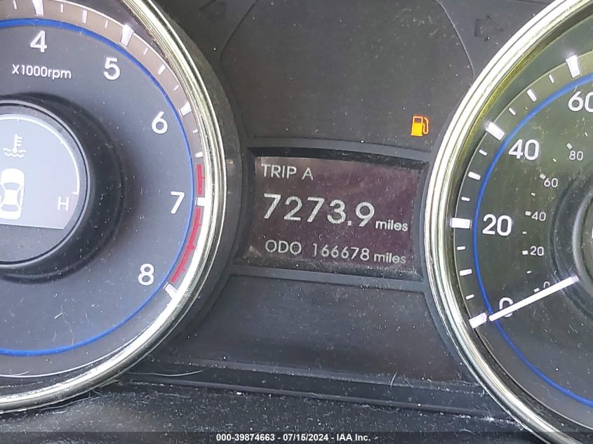 2013 Hyundai Sonata Gls VIN: 5NPEB4AC2DH505479 Lot: 39874663