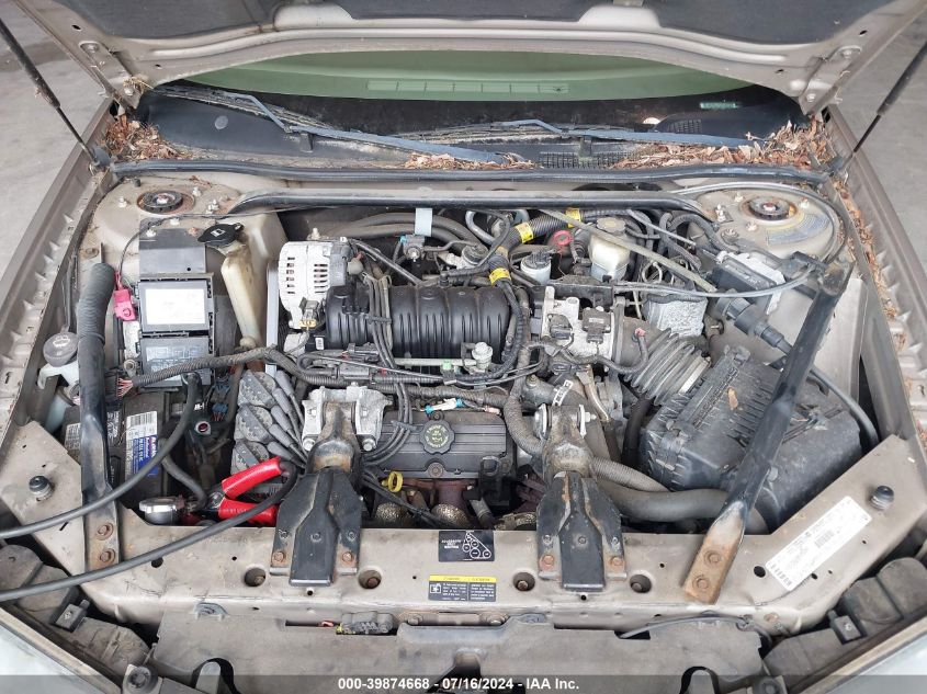 2002 Chevrolet Impala Ls VIN: 2G1WH55K929316508 Lot: 39874668