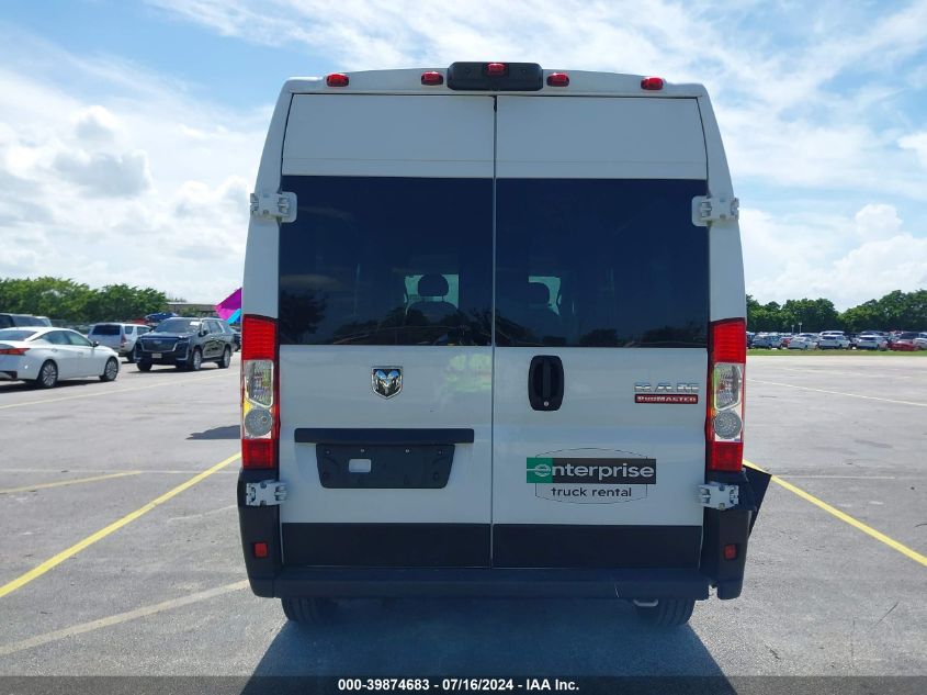 2021 Ram Promaster 2500 2500 High VIN: 3C6LRVDG7ME589656 Lot: 39874683