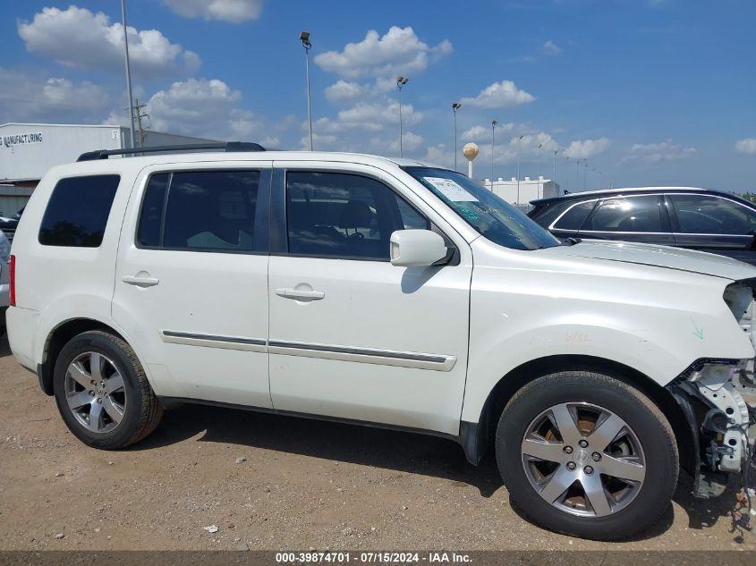 2015 Honda Pilot Touring VIN: 5FNYF4H98FB052997 Lot: 39874701