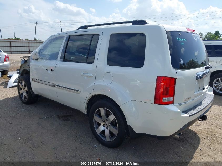 2015 Honda Pilot Touring VIN: 5FNYF4H98FB052997 Lot: 39874701