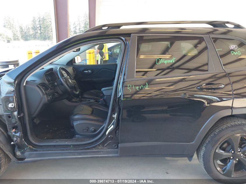 2021 Jeep Cherokee Latitude Plus VIN: 1C4PJLLB9MD173475 Lot: 39874713