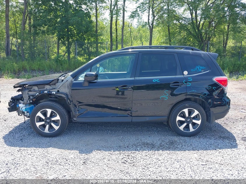 2018 Subaru Forester 2.5I Limited VIN: JF2SJARC3JH601349 Lot: 39874715