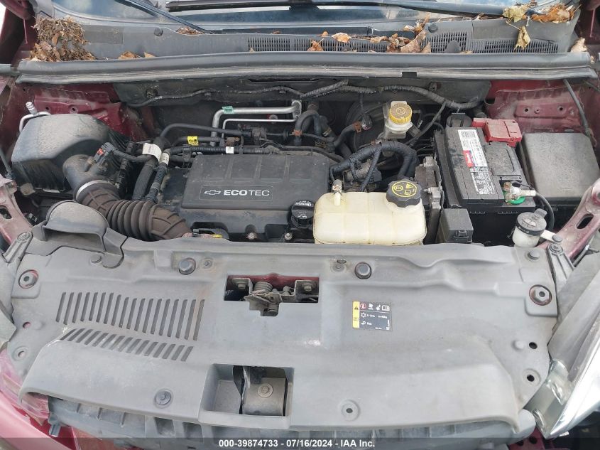 2016 Chevrolet Trax 1Ls VIN: 3GNCJKSB2GL257198 Lot: 39874733