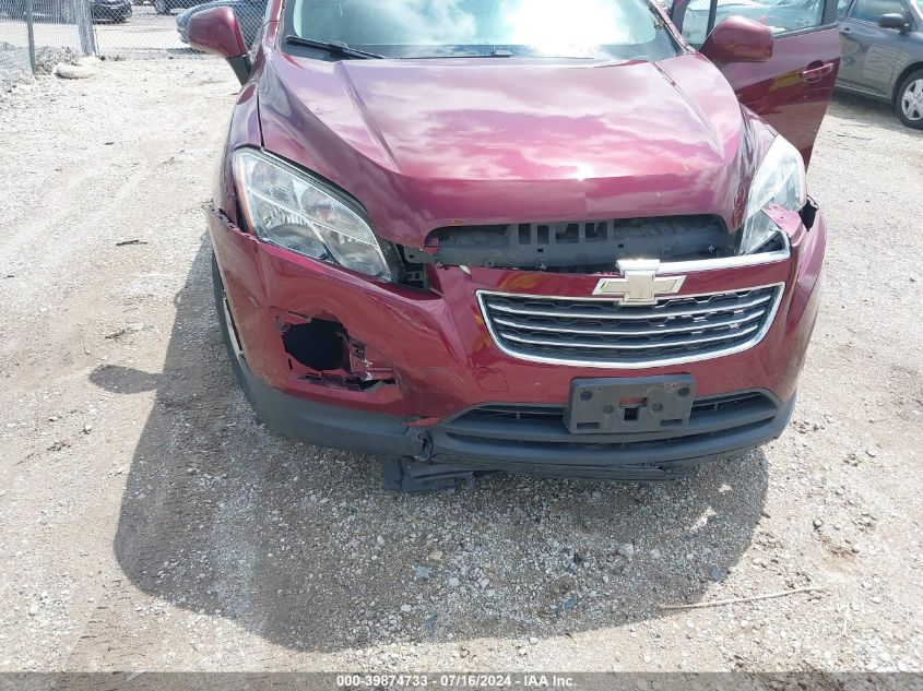 2016 Chevrolet Trax 1Ls VIN: 3GNCJKSB2GL257198 Lot: 39874733