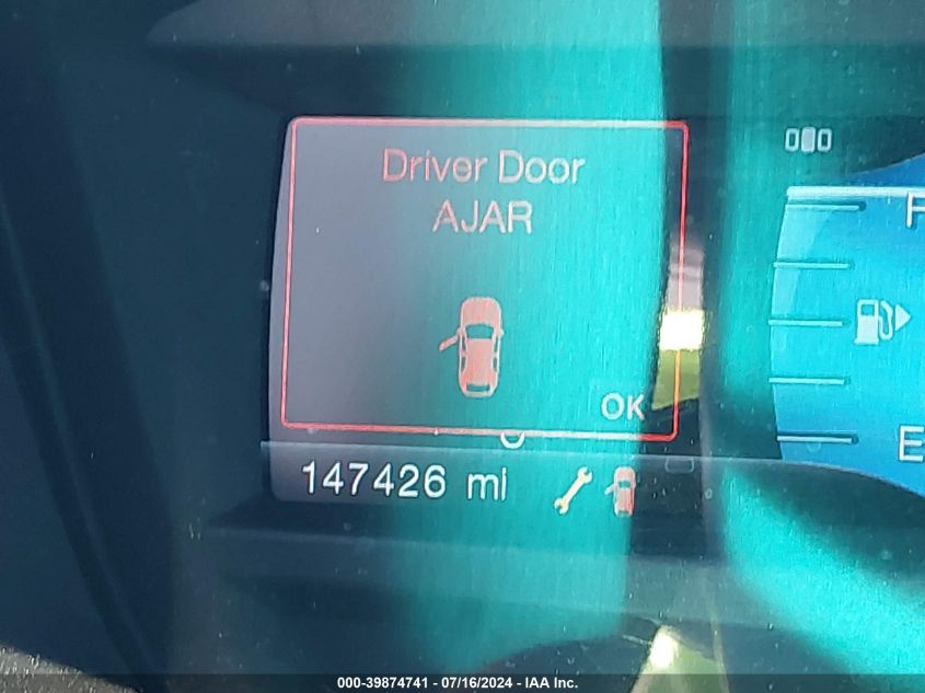 2012 Ford Explorer Limited VIN: 1FMHK7F81CGA57110 Lot: 39874741