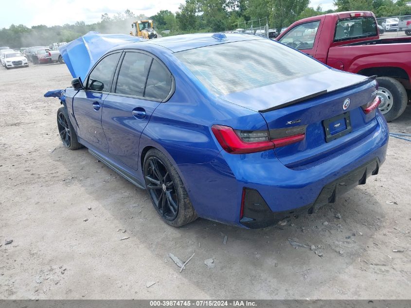 2023 BMW 330I xDrive VIN: 3MW89FF01P8D10643 Lot: 39874745