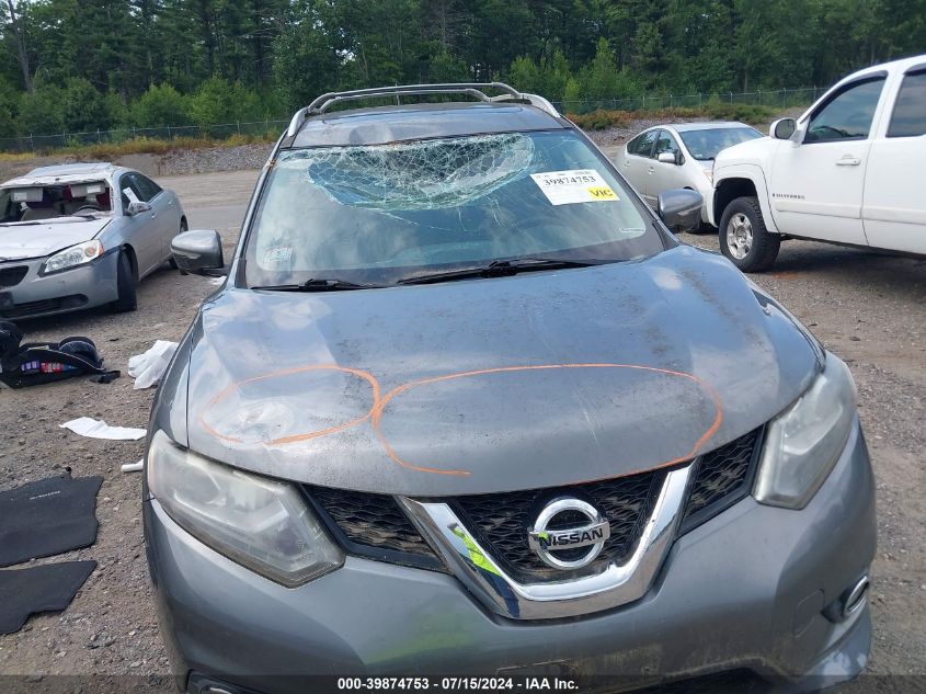 2015 Nissan Rogue Sl VIN: 5N1AT2MV1FC860960 Lot: 39874753