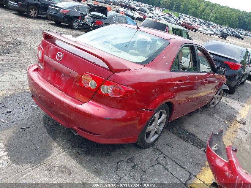 2004 Mazda 6 S VIN: 1YVFP80D245N14037 Lot: 39874768