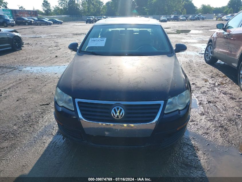 2006 Volkswagen Passat 2.0T VIN: WVWAK73C86P091726 Lot: 39874769