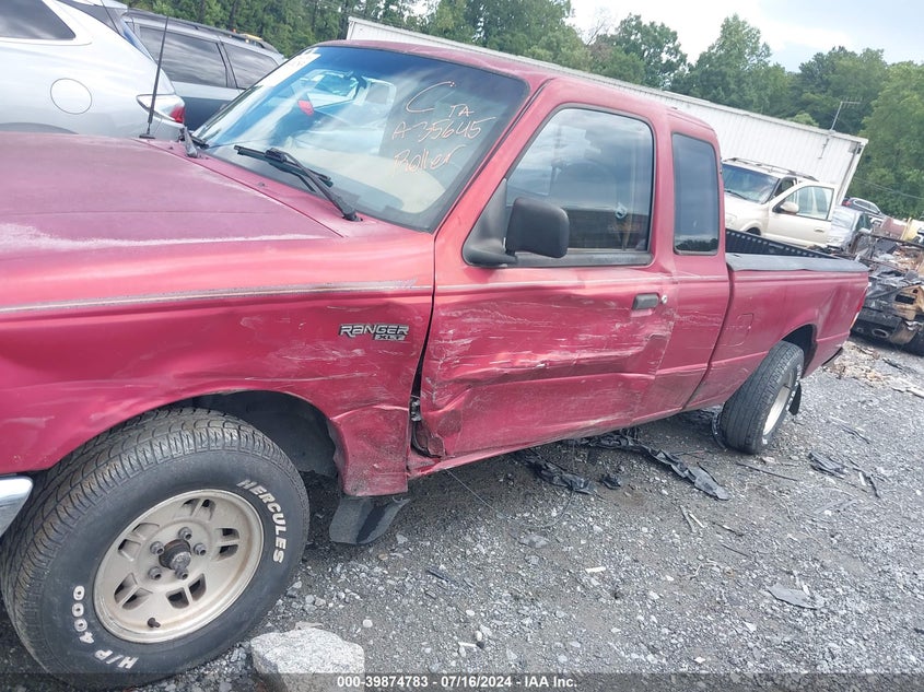 1996 Ford Ranger Super Cab VIN: 1FTCR14A0TPA35645 Lot: 39874783