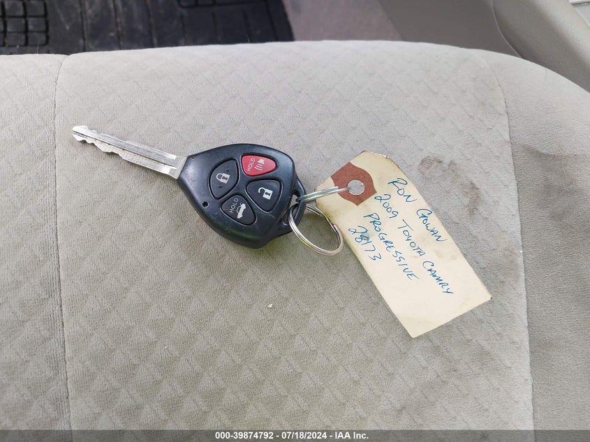 2009 Toyota Camry Le VIN: 4T1BE46K49U376602 Lot: 39874792