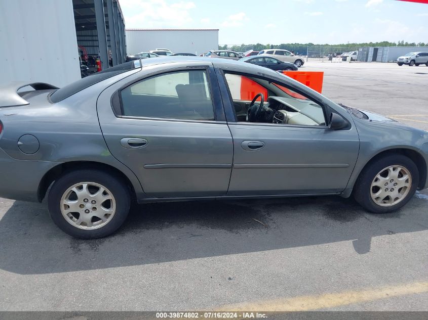2005 Dodge Neon Sxt VIN: 1B3ES56C15D124892 Lot: 39874802