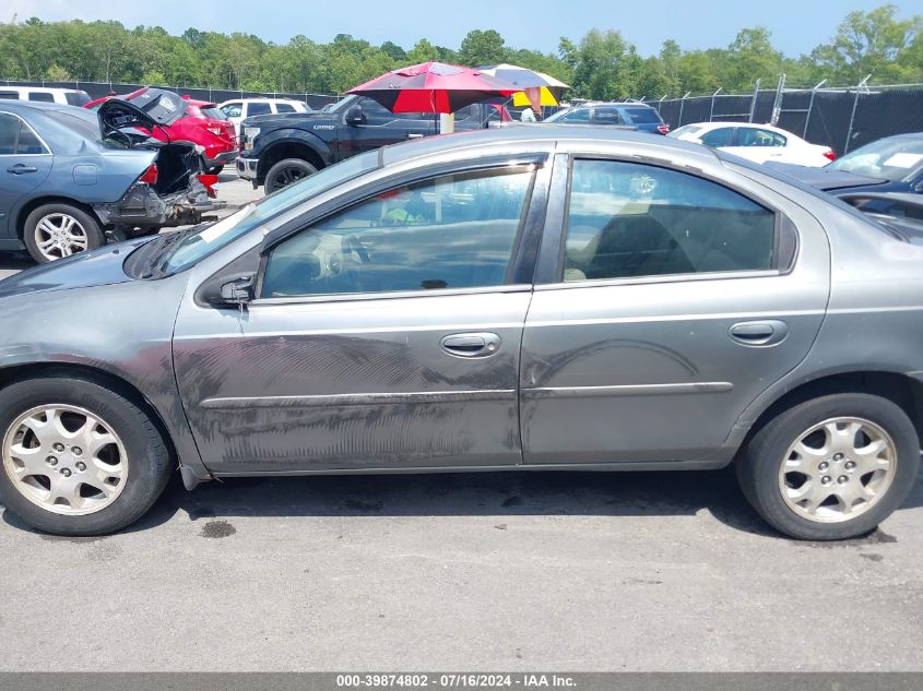 2005 Dodge Neon Sxt VIN: 1B3ES56C15D124892 Lot: 39874802