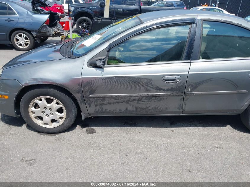 2005 Dodge Neon Sxt VIN: 1B3ES56C15D124892 Lot: 39874802