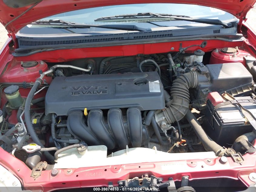 2005 Toyota Corolla S VIN: 2T1BR30E15C407656 Lot: 39874810