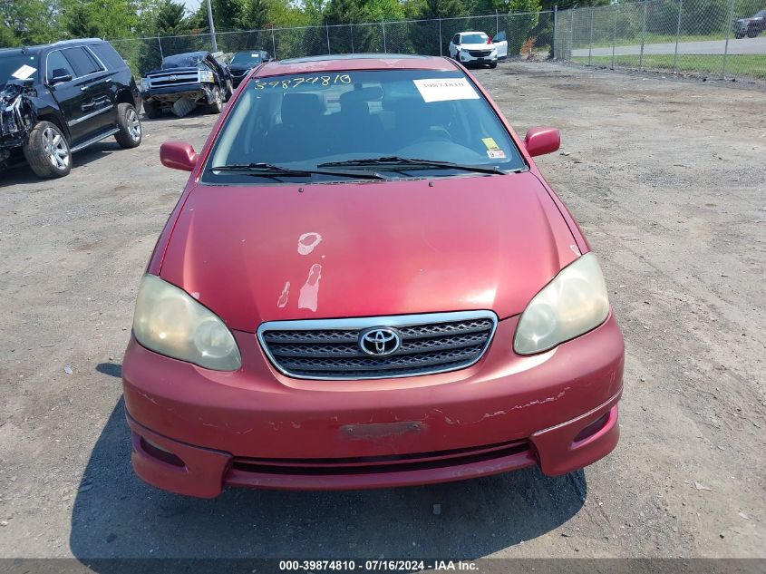 2005 Toyota Corolla S VIN: 2T1BR30E15C407656 Lot: 39874810