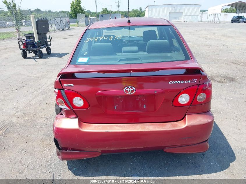 2005 Toyota Corolla S VIN: 2T1BR30E15C407656 Lot: 39874810