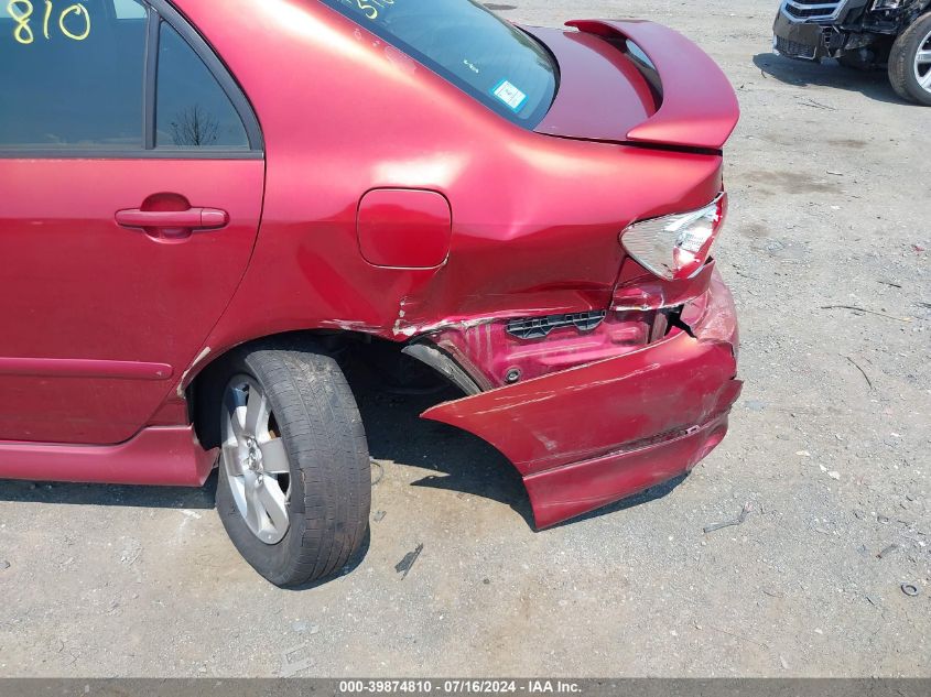 2005 Toyota Corolla S VIN: 2T1BR30E15C407656 Lot: 39874810