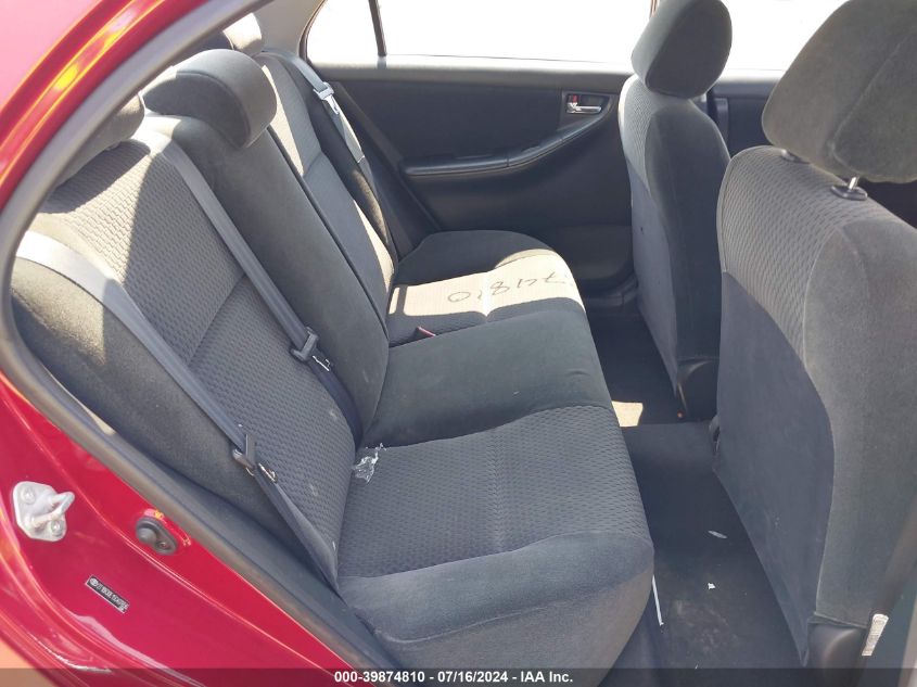 2005 Toyota Corolla S VIN: 2T1BR30E15C407656 Lot: 39874810