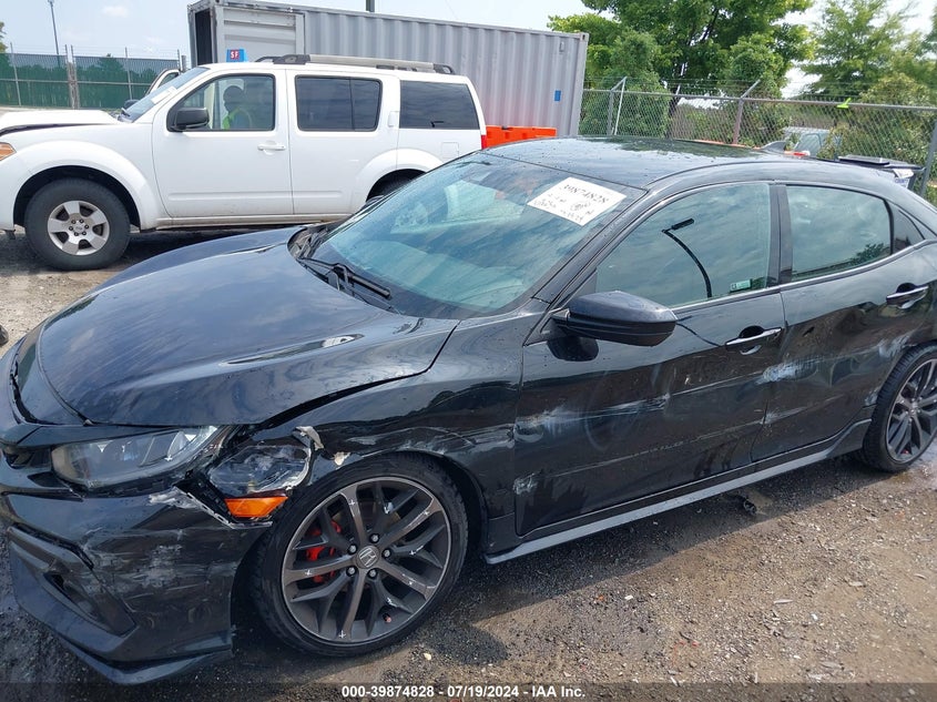 2021 HONDA CIVIC 1.5L I-4 DI, DOHC, V(VIN: SHHFK7H46MU409596