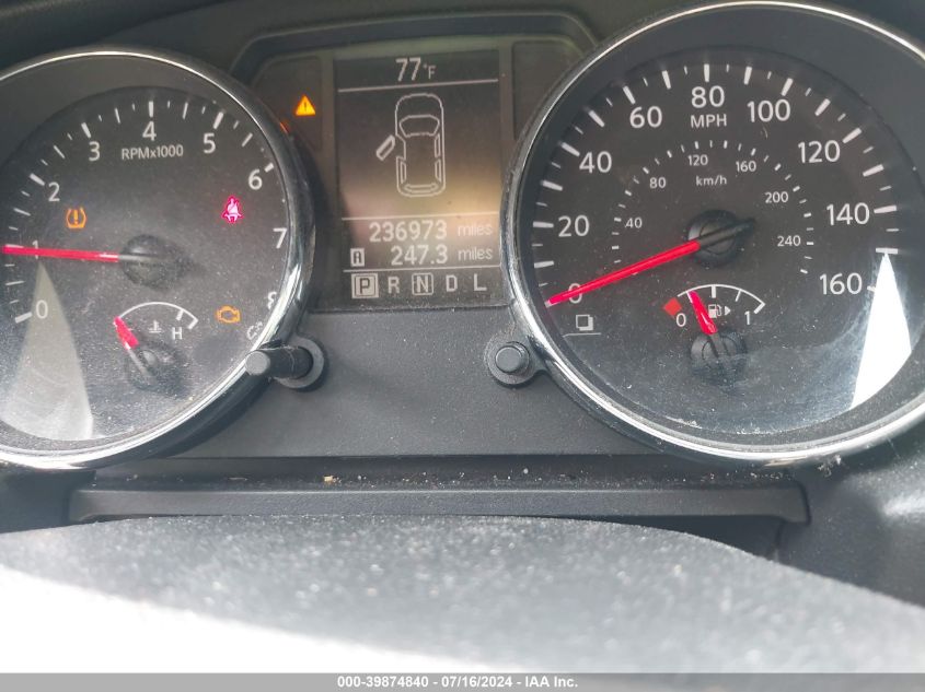 2012 Nissan Rogue Sv W/Sl Pkg VIN: JN8AS5MT7CW276617 Lot: 39874840