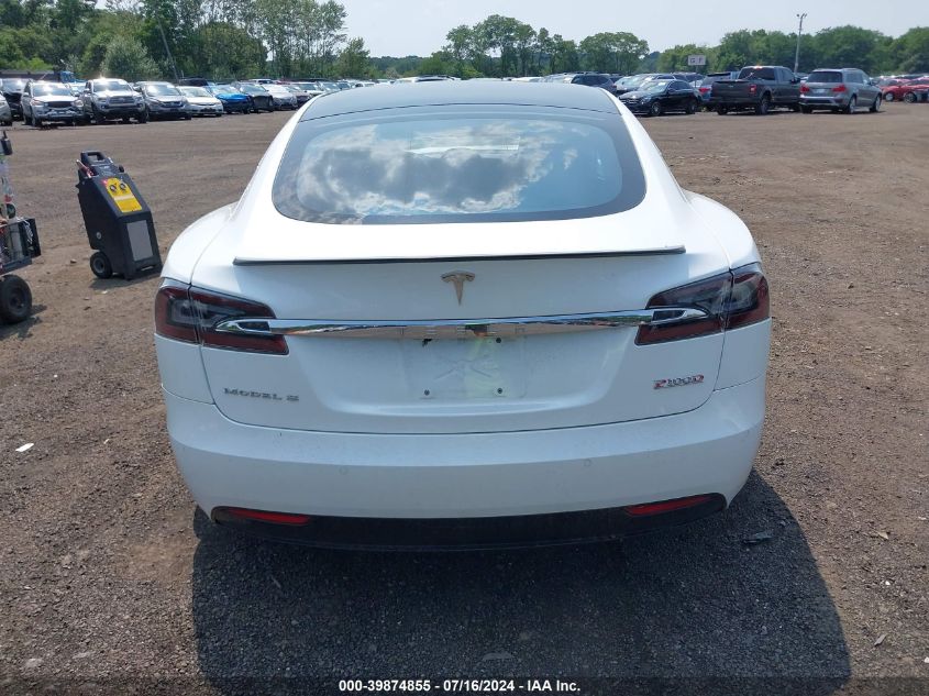 2019 Tesla Model S 100D/Long Range/P100D/Performance VIN: 5YJSA1E46KF308222 Lot: 39874855