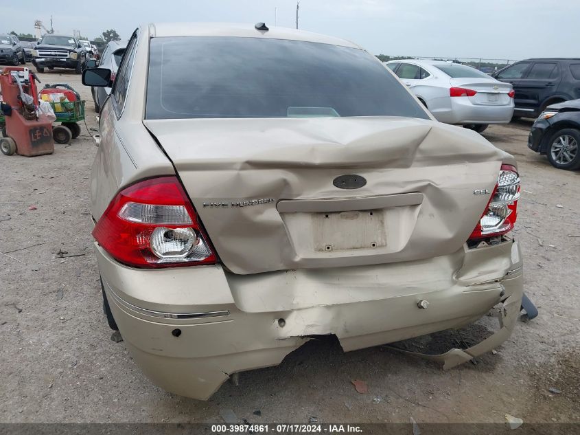 2007 Ford Five Hundred Sel VIN: 1FAFP24167G103323 Lot: 39874861