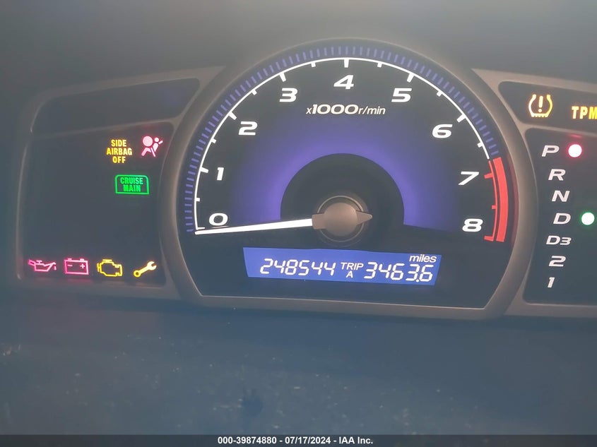 2009 Honda Civic Lx VIN: 2HGFA16529H310239 Lot: 39874880