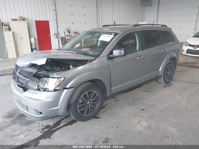 VIN 3C4PDCABXHT673302 2017 DODGE JOURNEY SE