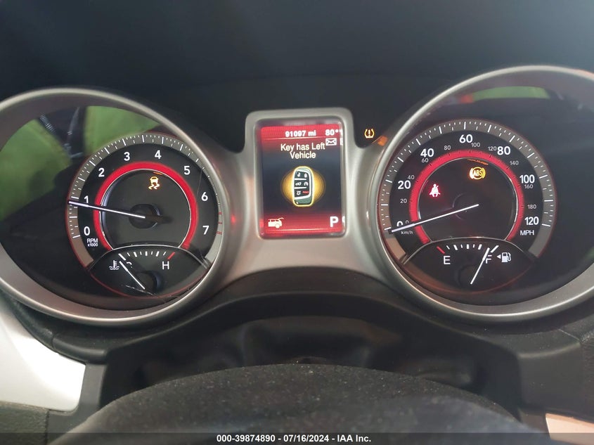 VIN 3C4PDCABXHT673302 2017 DODGE JOURNEY SE