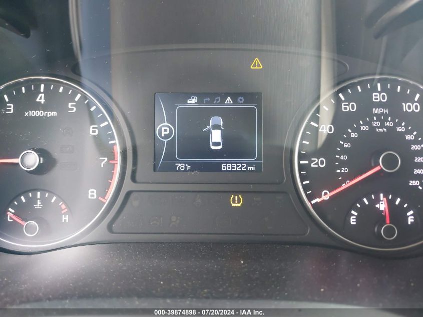 2016 Kia Optima Lx Turbo VIN: 5XXGT4L17GG103247 Lot: 39874898