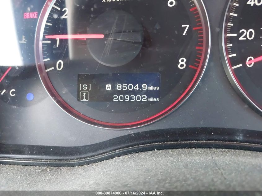 2008 Subaru Outback 2.5Xt Limited VIN: 4S4BP63C186317951 Lot: 39874906