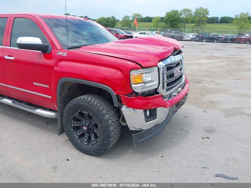 2014 GMC Sierra 1500 Slt VIN: 3GTU2VEC5EG158607 Lot: 39874930