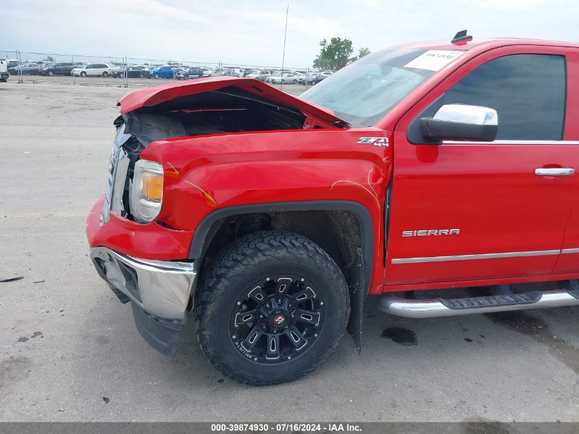 2014 GMC Sierra 1500 Slt VIN: 3GTU2VEC5EG158607 Lot: 39874930