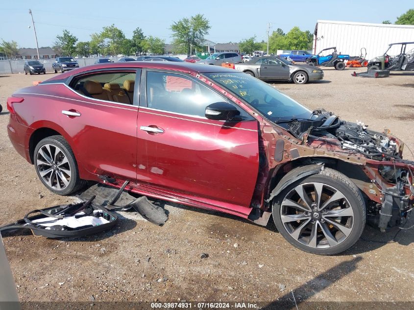 2016 Nissan Maxima 3.5S/Sv/Sl/Sr/Plat VIN: 1N4AA6AP2GC387438 Lot: 39874931