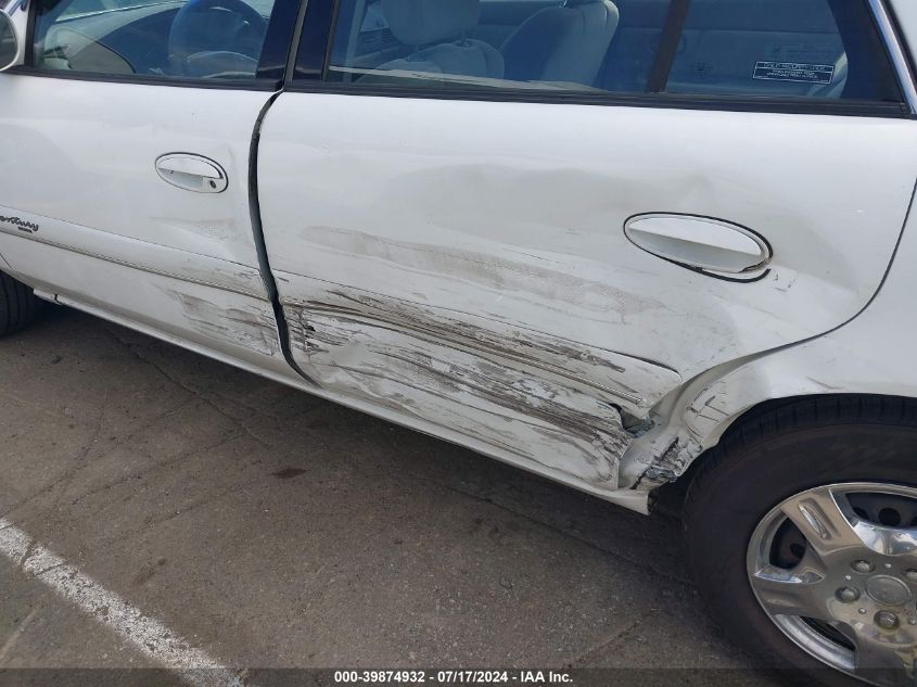 2000 Buick Century Custom VIN: 2G4WS52J5Y1108052 Lot: 39874932