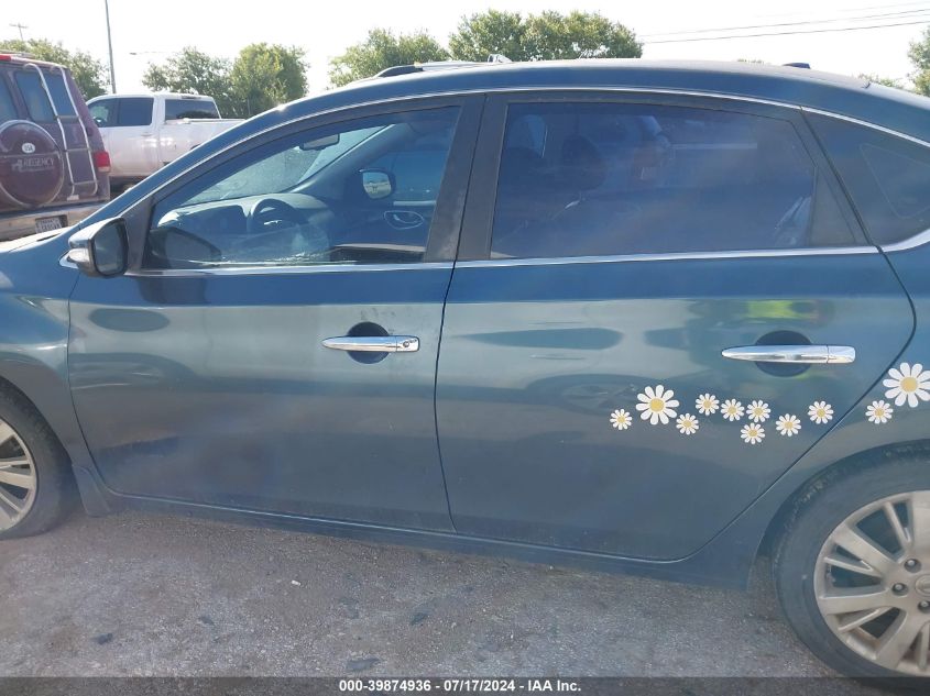 2014 Nissan Sentra Sl VIN: 3N1AB7AP7EY323920 Lot: 39874936