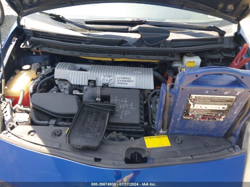 2011 Toyota Prius VIN: JTDKN3DU4B1331735 Lot: 39874938