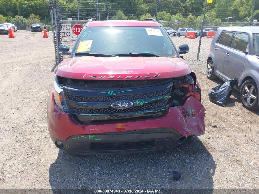 2015 Ford Explorer Sport VIN: 1FM5K8GT8FGC02997 Lot: 39874943