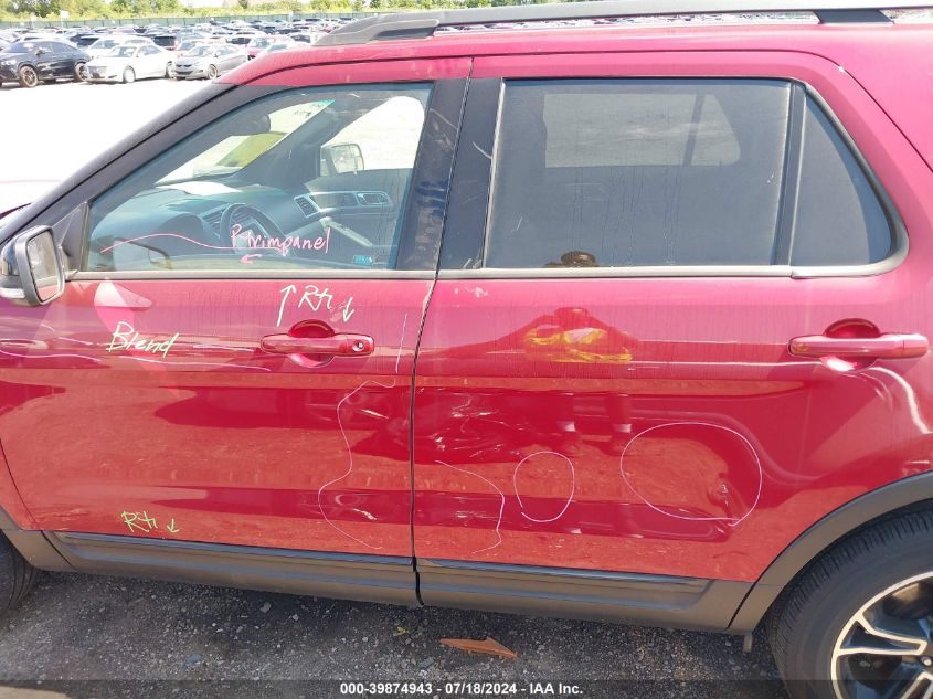 2015 Ford Explorer Sport VIN: 1FM5K8GT8FGC02997 Lot: 39874943