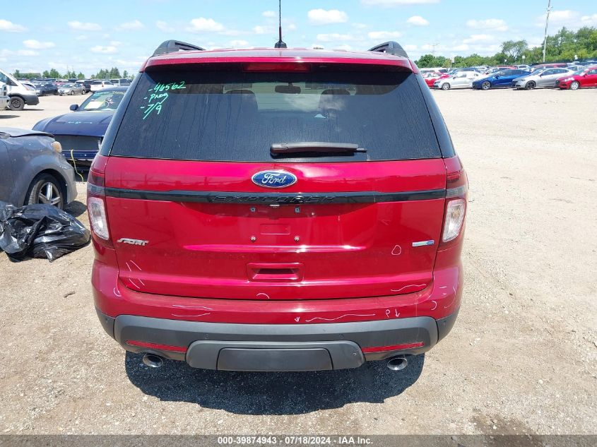 2015 Ford Explorer Sport VIN: 1FM5K8GT8FGC02997 Lot: 39874943