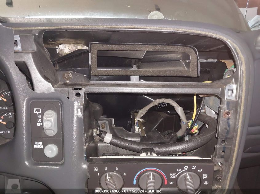 2001 Chevrolet Blazer Ls VIN: 1GNCS13W11K136485 Lot: 39874968