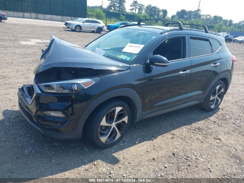 KM8J3CA2XGU253273 2016 HYUNDAI TUCSON - Image 2