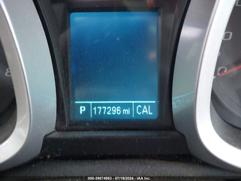 2013 Chevrolet Equinox 1Lt VIN: 2GNFLEEK1D6185320 Lot: 39874983