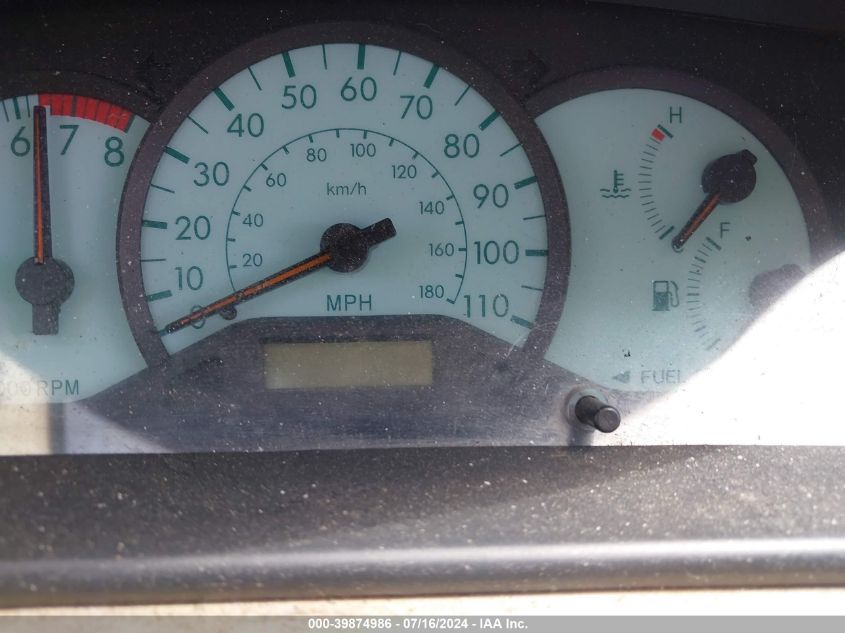 2003 Toyota Corolla Le VIN: 2T1BR38E63C111565 Lot: 39874986