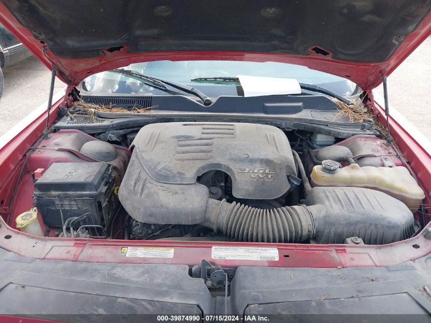 2012 Dodge Challenger Sxt VIN: 2C3CDYAG2CH141507 Lot: 39874990