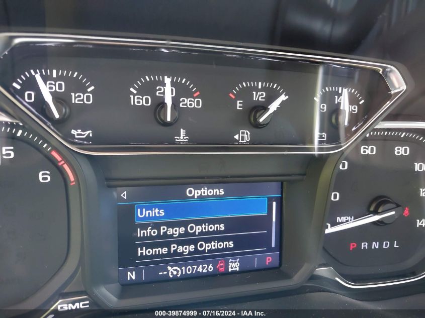 2019 GMC Sierra 1500 At4 VIN: 3GTP9EED4KG155520 Lot: 39874999