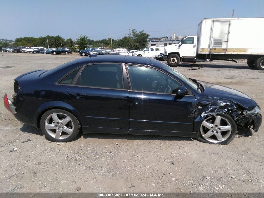 2005 Audi A4 1.8T Special Edition VIN: WAULC68EX5A122385 Lot: 39875027