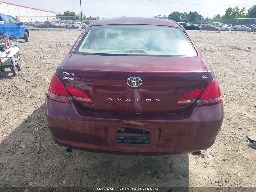 2008 Toyota Avalon Xl/Xls/Touring/Limited VIN: 4T1BK36B78U278620 Lot: 39875030